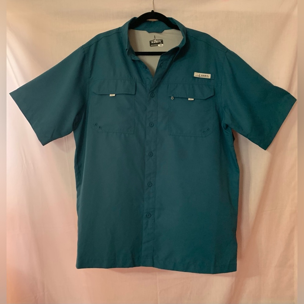 Columbia Men's Teal Button Down Shirt